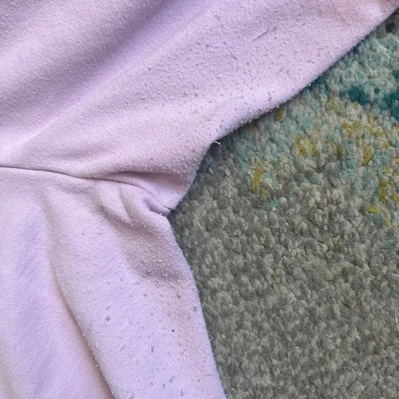 GAP Dusty Pink Drawstring Sweatpants with Gold Logo - Picture 3 of 3